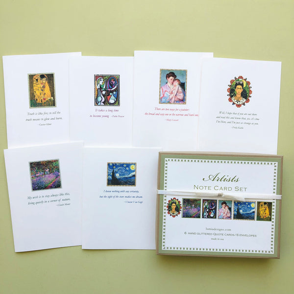 Note card sets