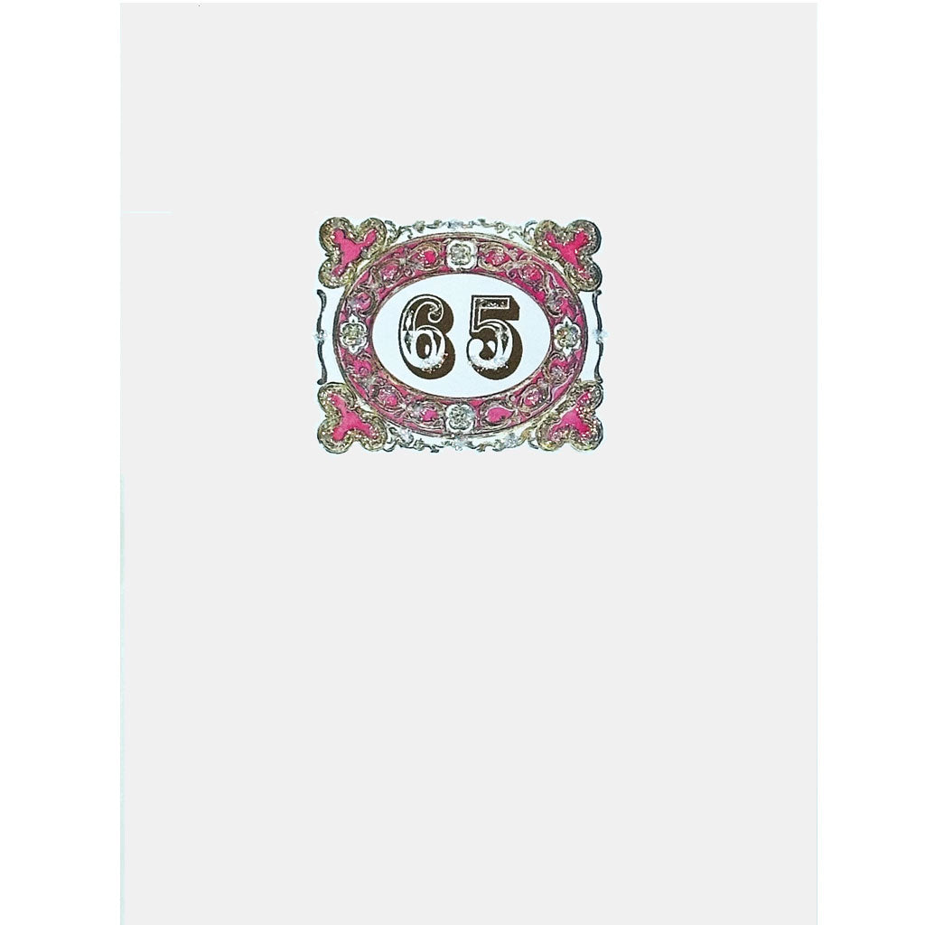 65th Birthday Card