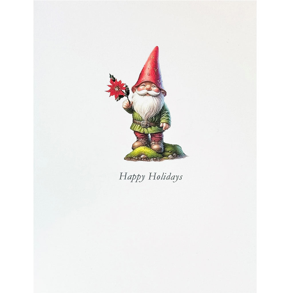 Gnome Holiday Card