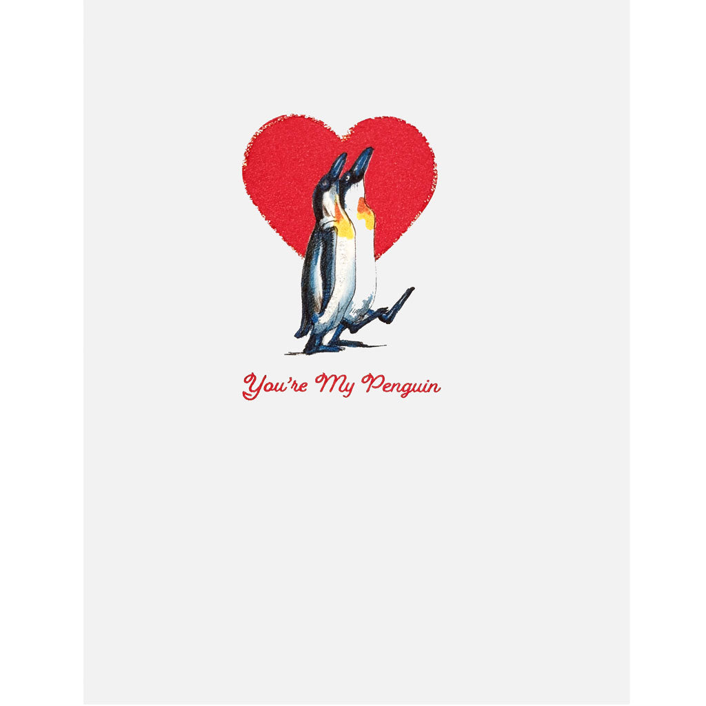 You're My Penguin Love Card